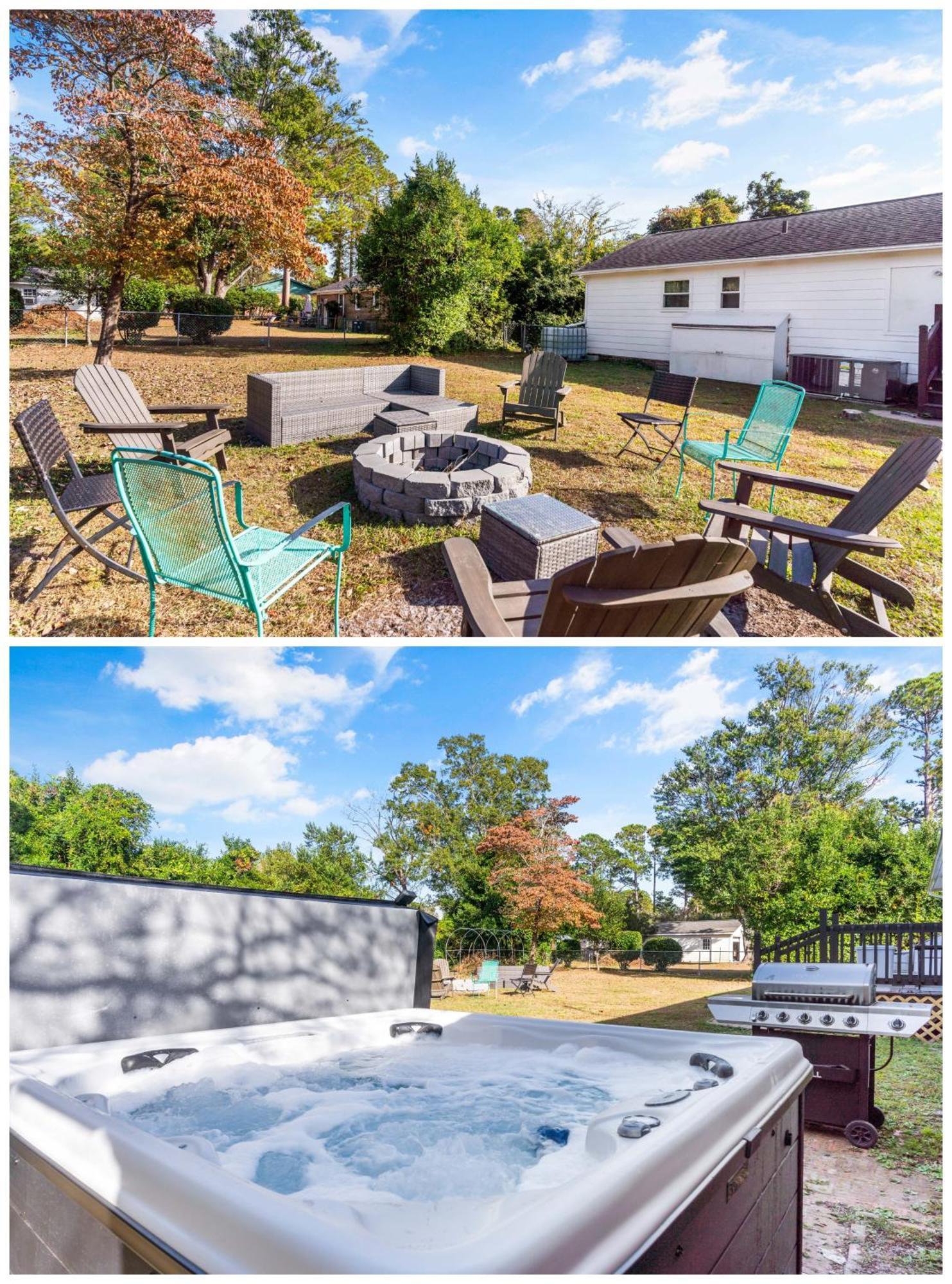 Chill Retreat, Hot Tub, Large Private Yard Villa Wilmington Exteriör bild